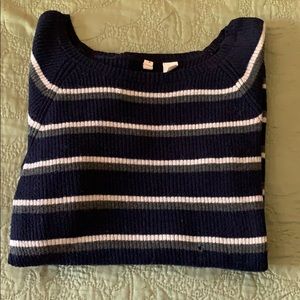 Anthropologie Moth Striped Sweater